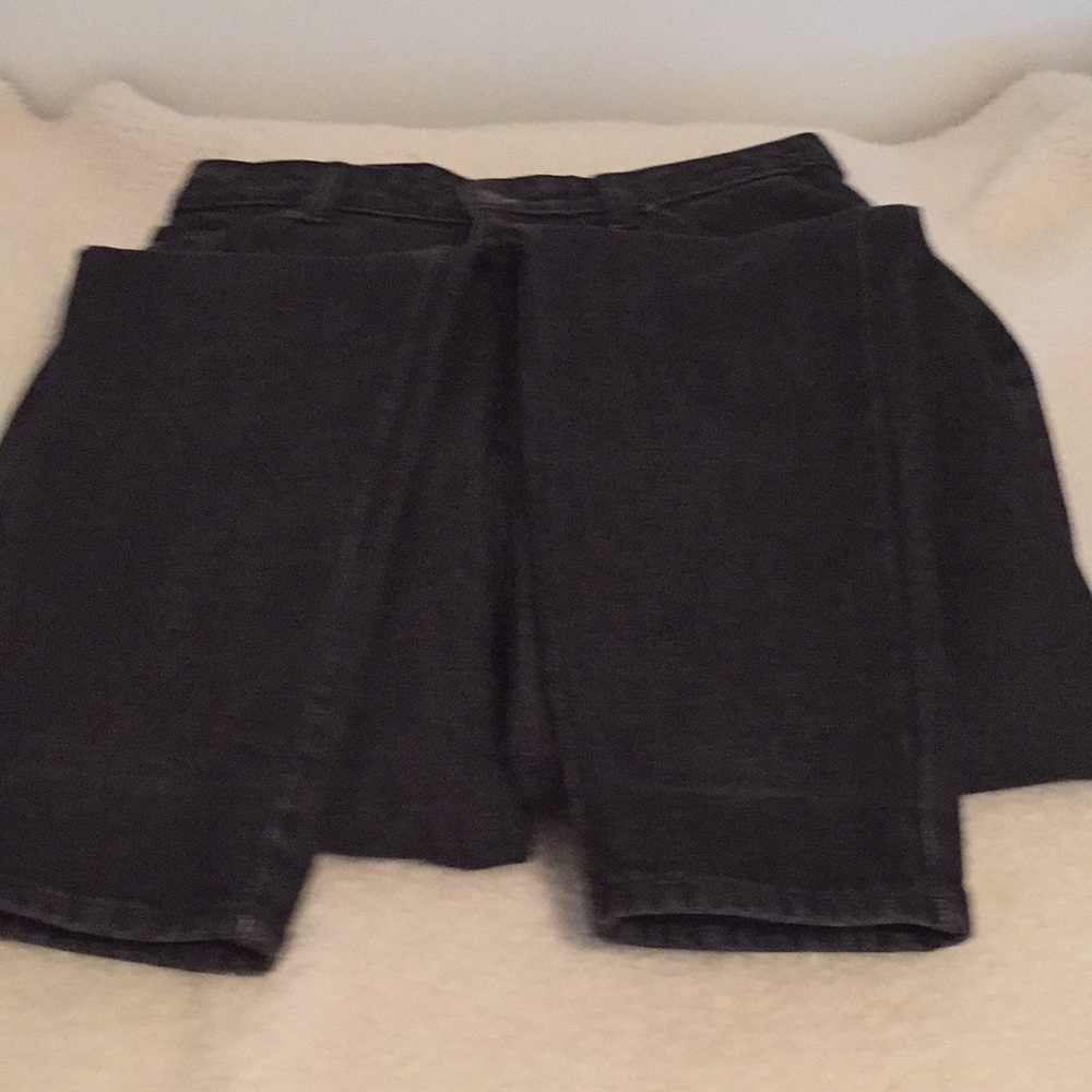 Black Gap denim jeans.